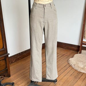 60s VINTAGE LEVI’S STA-PREST BIG-E Levi's Pants BIG E Sta Prest Mens Brown Wide Leg Vintage 60s