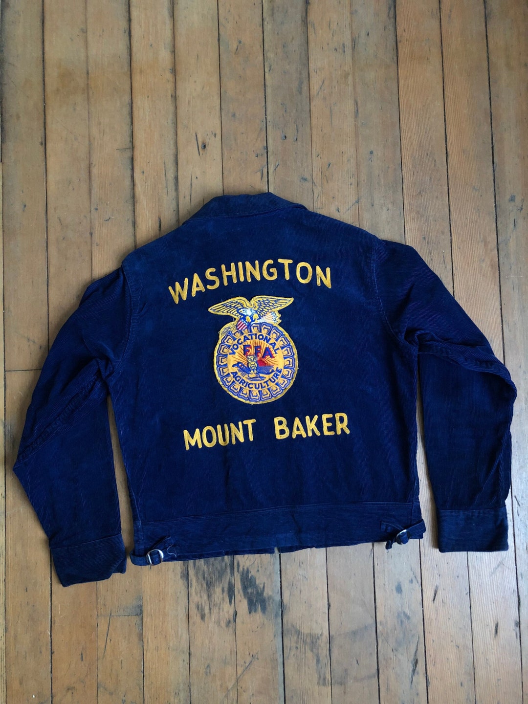 Vintage 1950s National FFA Corduroy Jacket WASHINGTON Etsy