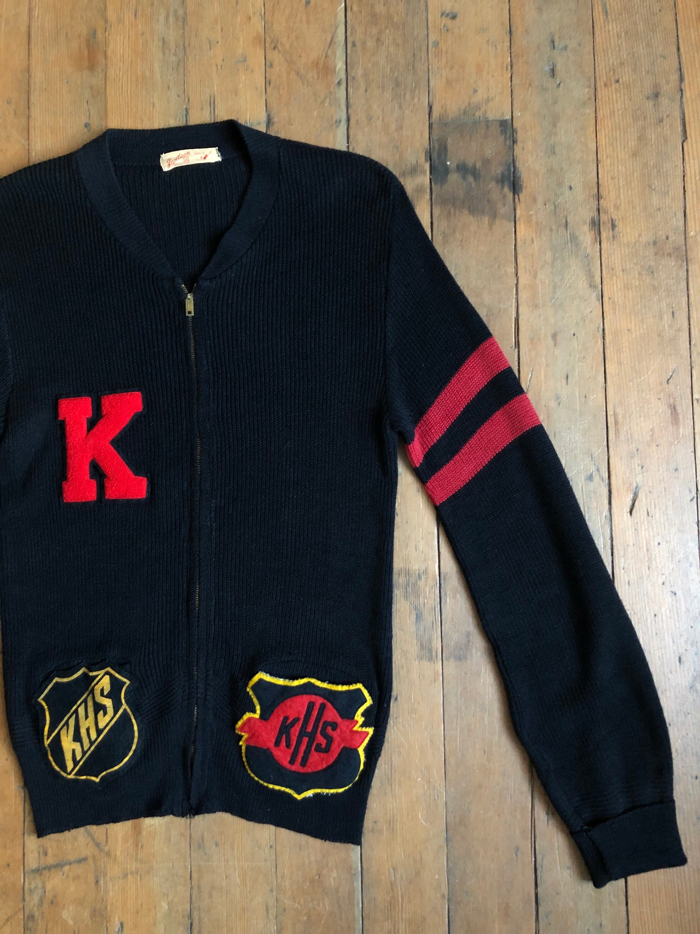 ▪️40’s【EUUEPIE】VINTAGE KNIT 25% OFF SALE // Vintage 1940s Knit Zip up Sweater - Etsy