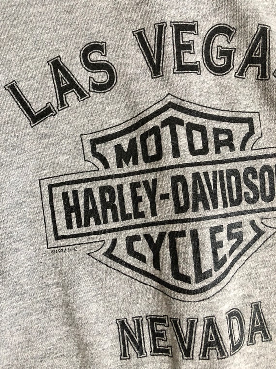 vintage 1990s Harley Davidson zip up hoodie - image 8