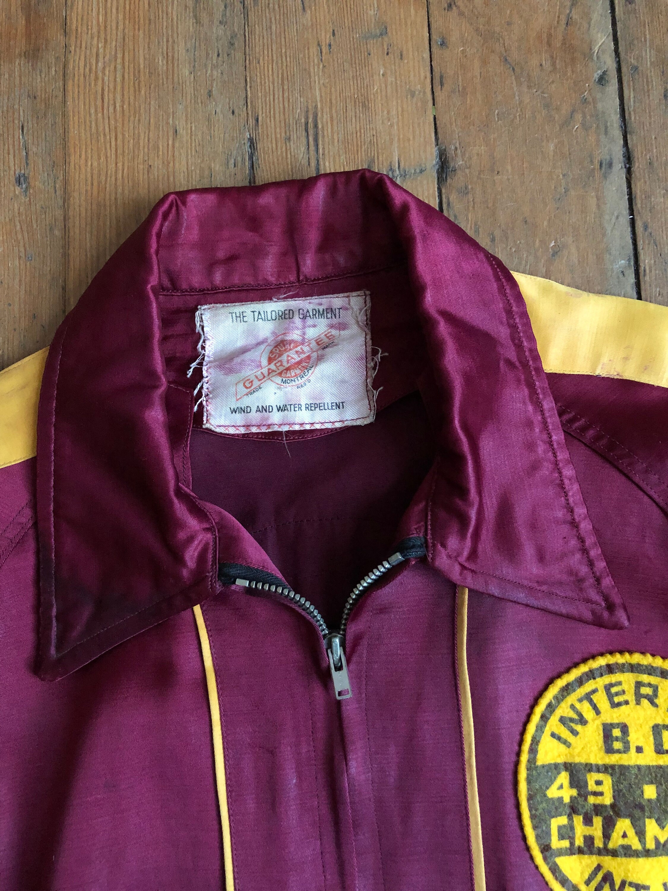 Vintage 1940s Two Tone Hockey Sports Jacket - Etsy Israel