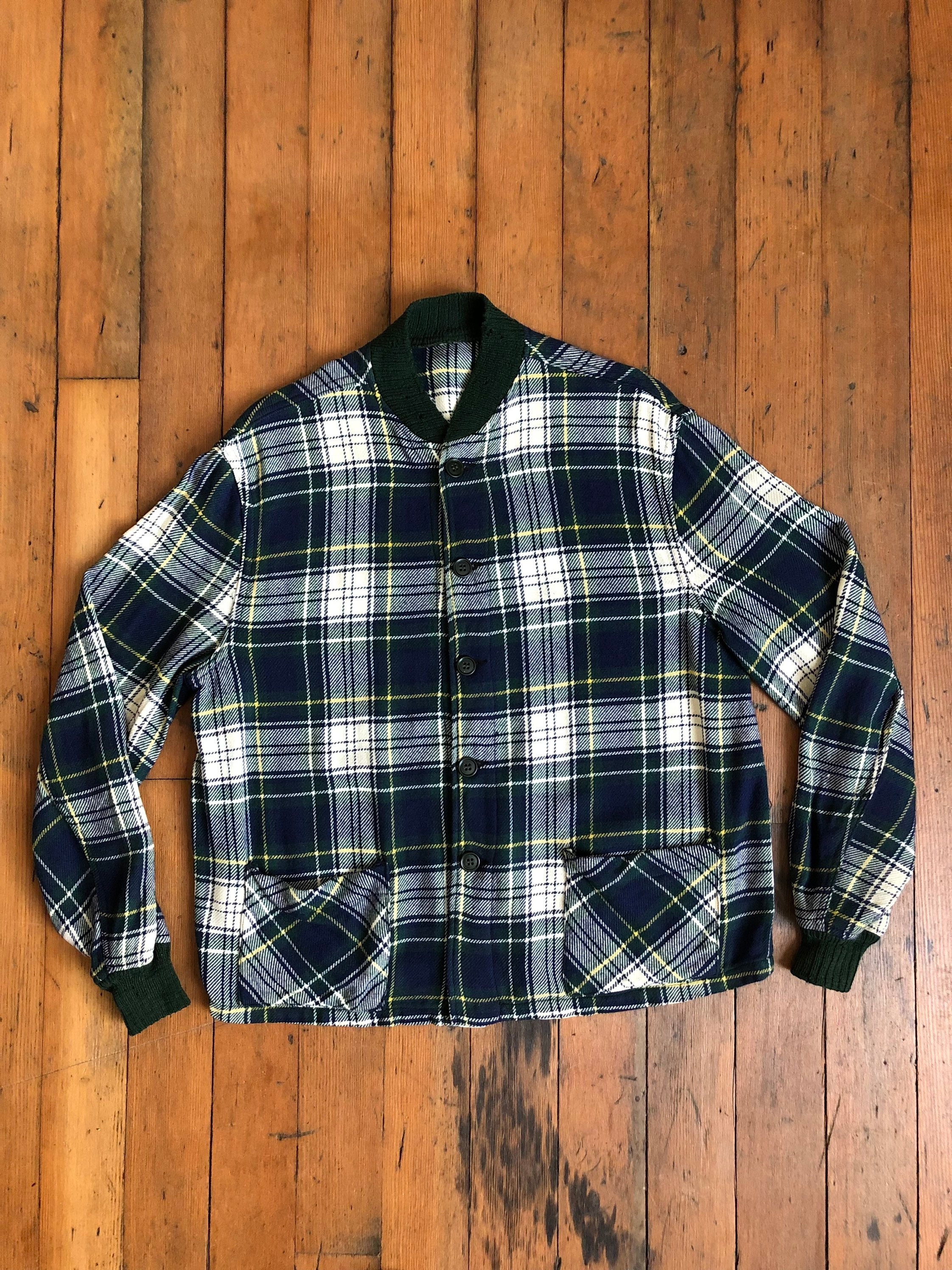 30s Plaid Jacket - Etsy