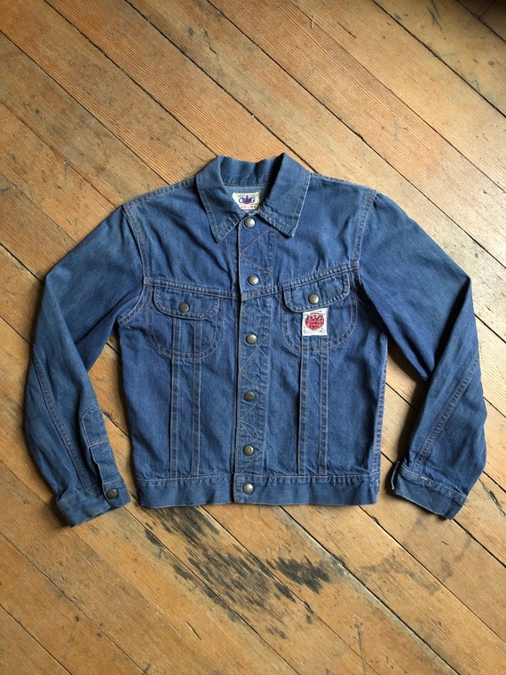 vintage 1950s GWG cowboy Kings blue denim jacket