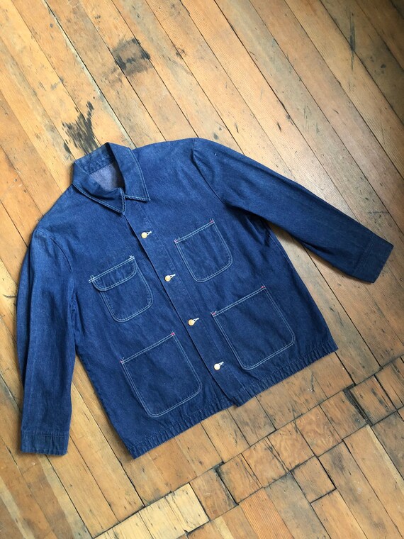 Vintage 1960s Wrangler Blue Bell Chore 
