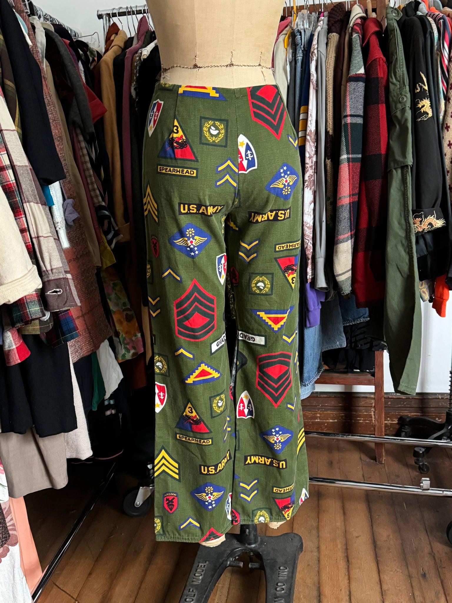 Vintage 1960s US ARMY Novelty Cotton Pants W 31 - Etsy