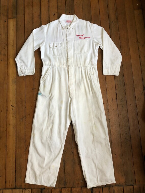 SALE // Vintage 1950s Shriners Chainstitched Coveralls - Etsy SALE // Vintage 1950s Shriners Chainstitched Coveralls - Etsy