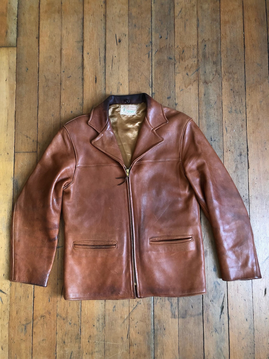 Vintage Leather Jacket main image 0