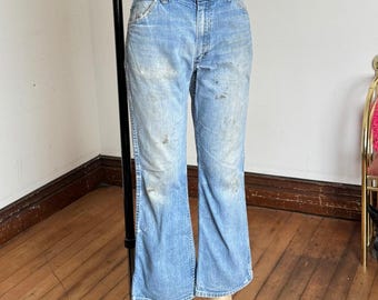 vintage 1970s Wranglers denim jeans 30" W