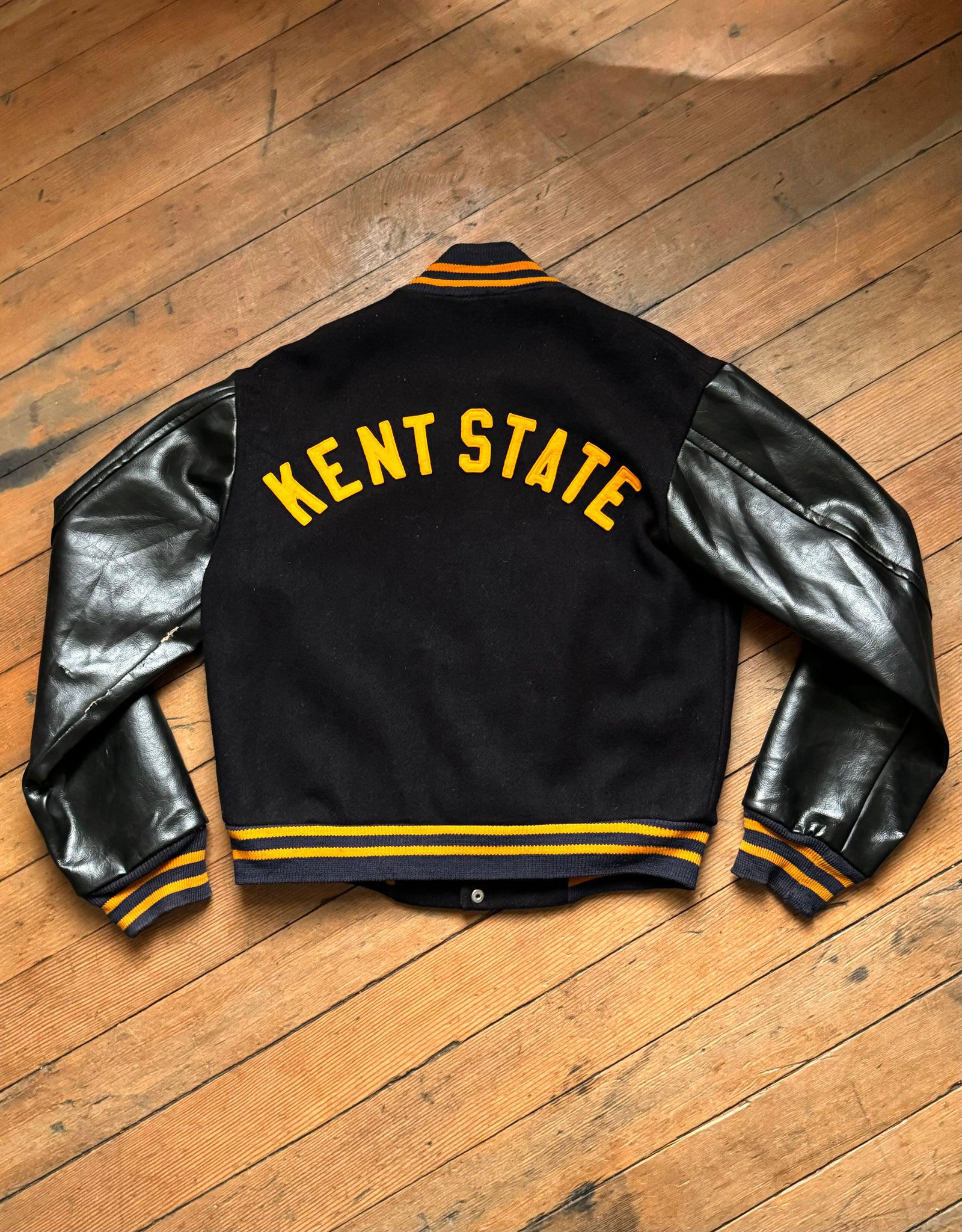 20% OFF SALE // Vintage 1960s Kent State Varsity Jacket - Etsy