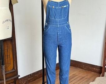 vintage 1970s LEE denim overalls XS