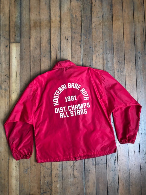 vintage 1980s Babe Ruth baseball jacket - Gem