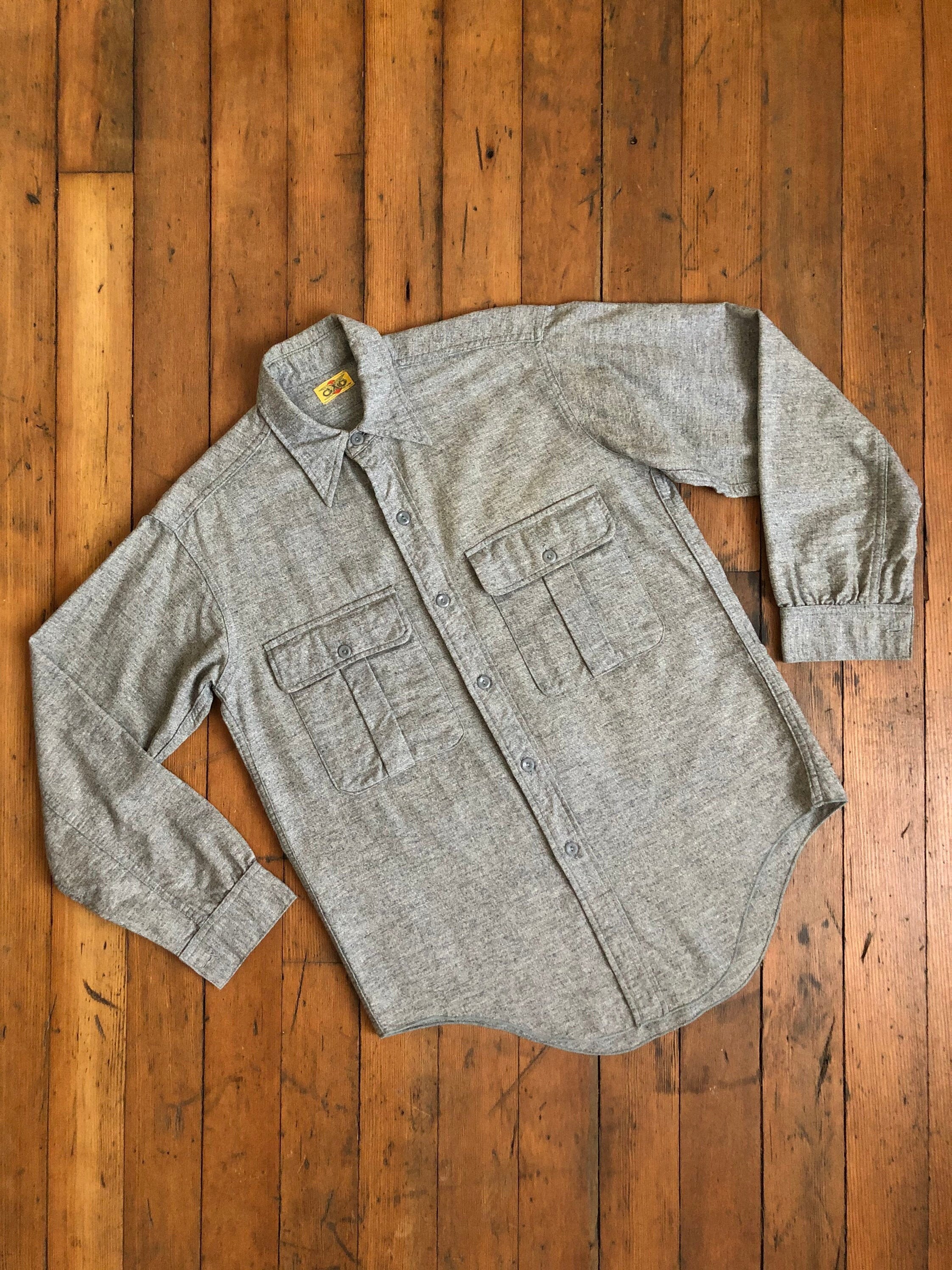 Vintage 1940s GWG Button up Shirt Etsy Canada