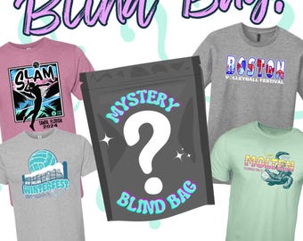 Volleyball Blind Bag Tournament T-Shirt & More
