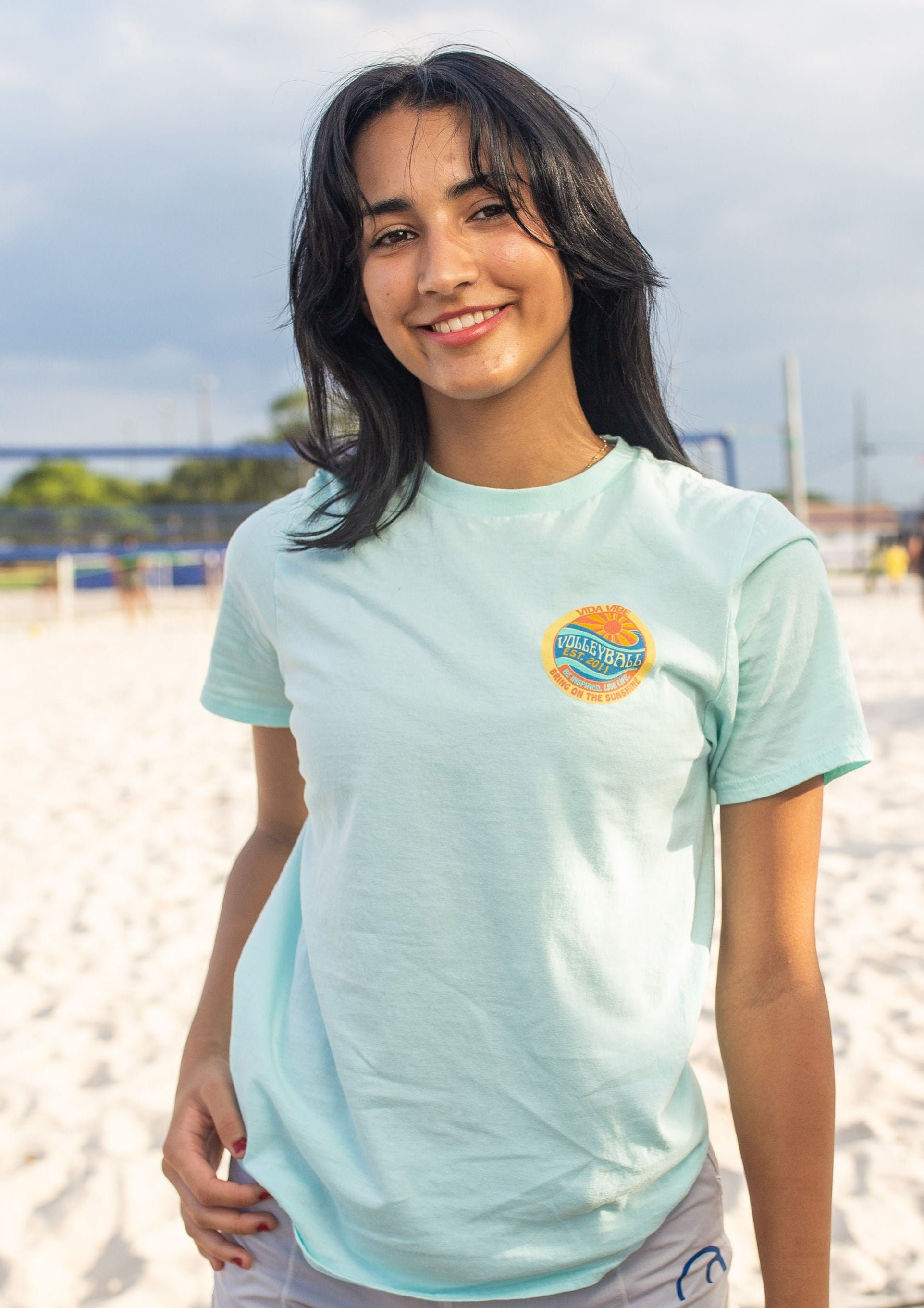 Vidavibe Volleyball Tee Volleyball Shirt Beach Shirt Beach Etsy