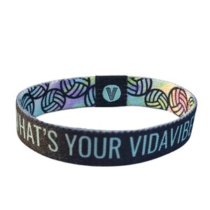 Colorful Volleyball Bracelet What's Your VidaVibe?