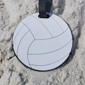 Volleyball Luggage & Bag Tag