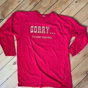 1970's Naughty Novelty Cotton Sport Shirt - large