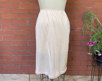 1960’s Blush Skirt Slip . Warner's .- small