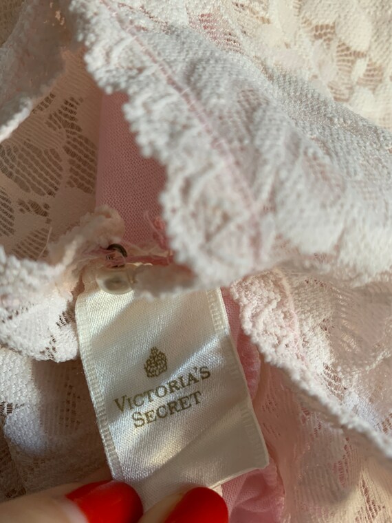 1970s Sweet Lace Nightgown . Victoria's Secret Go… - image 6