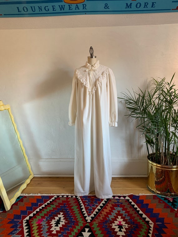 1980s Sweet Dreams Fleece Robe . Maggie McQuade .-