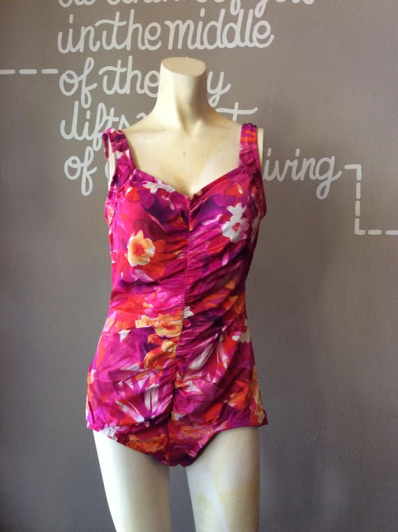 1960s Brushstroke Bombshell Swimsuit - medium - image 7