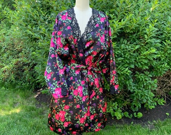 1990's So Romantic ! Robe . - small / medium