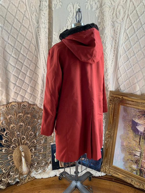 1960's Warmest Sienna Jacket . Faux Fur . ILGWU .… - image 4