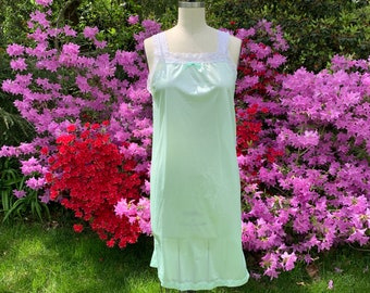 1960’s Sweet Minty Nightgown . medium