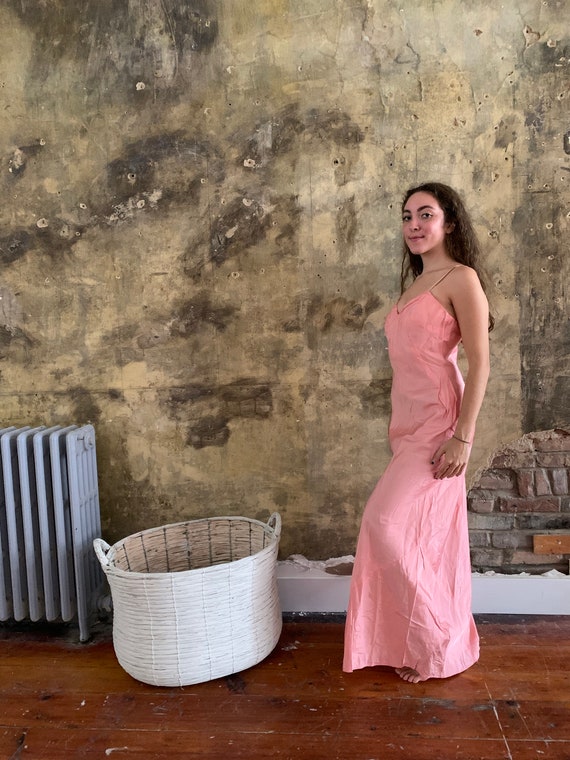 1920’s Bias Cut Slip Dress . As Is . - medium
