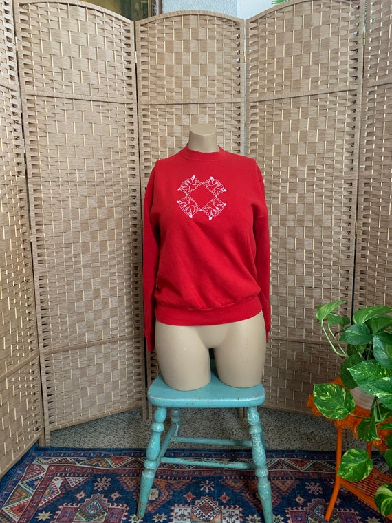 1980's Nudes Embroidered Crewneck . Jerzees . - l… - image 4