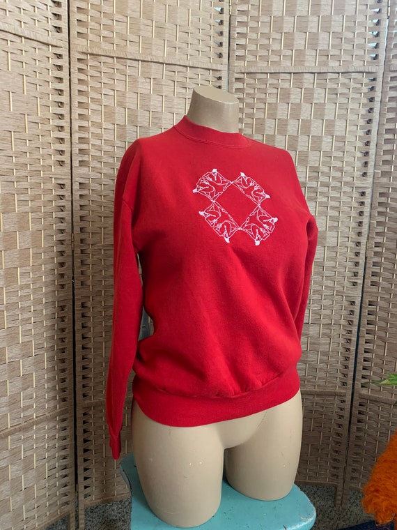 1980's Nudes Embroidered Crewneck . Jerzees . - l… - image 6