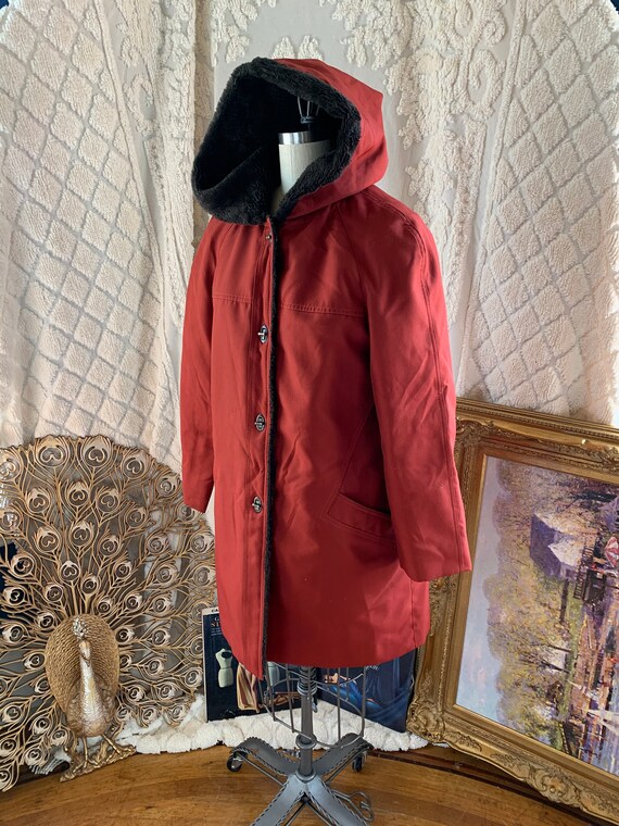 1960's Warmest Sienna Jacket . Faux Fur . ILGWU .… - image 2