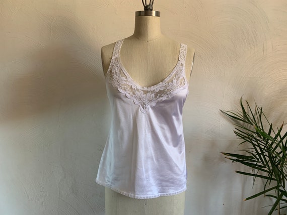 1970's Pure White Lace Camisole . Maidenform . - … - image 3