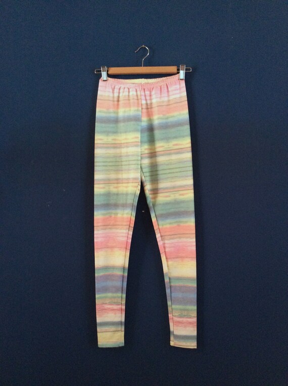 1980s Sunset Pyjama Leggings . Casa Lee .- small … - image 3