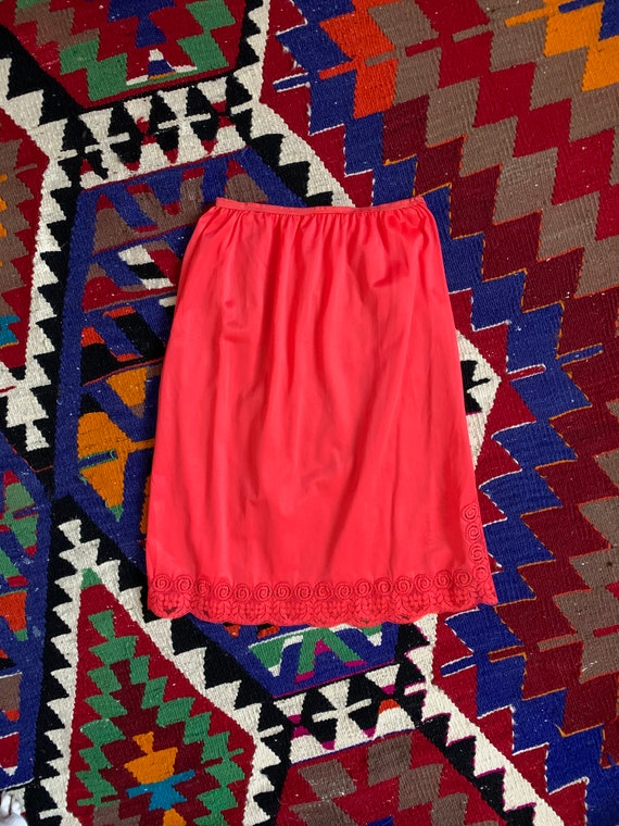 1960's Sunset Skirt Slip . ILGWU . - small - image 3