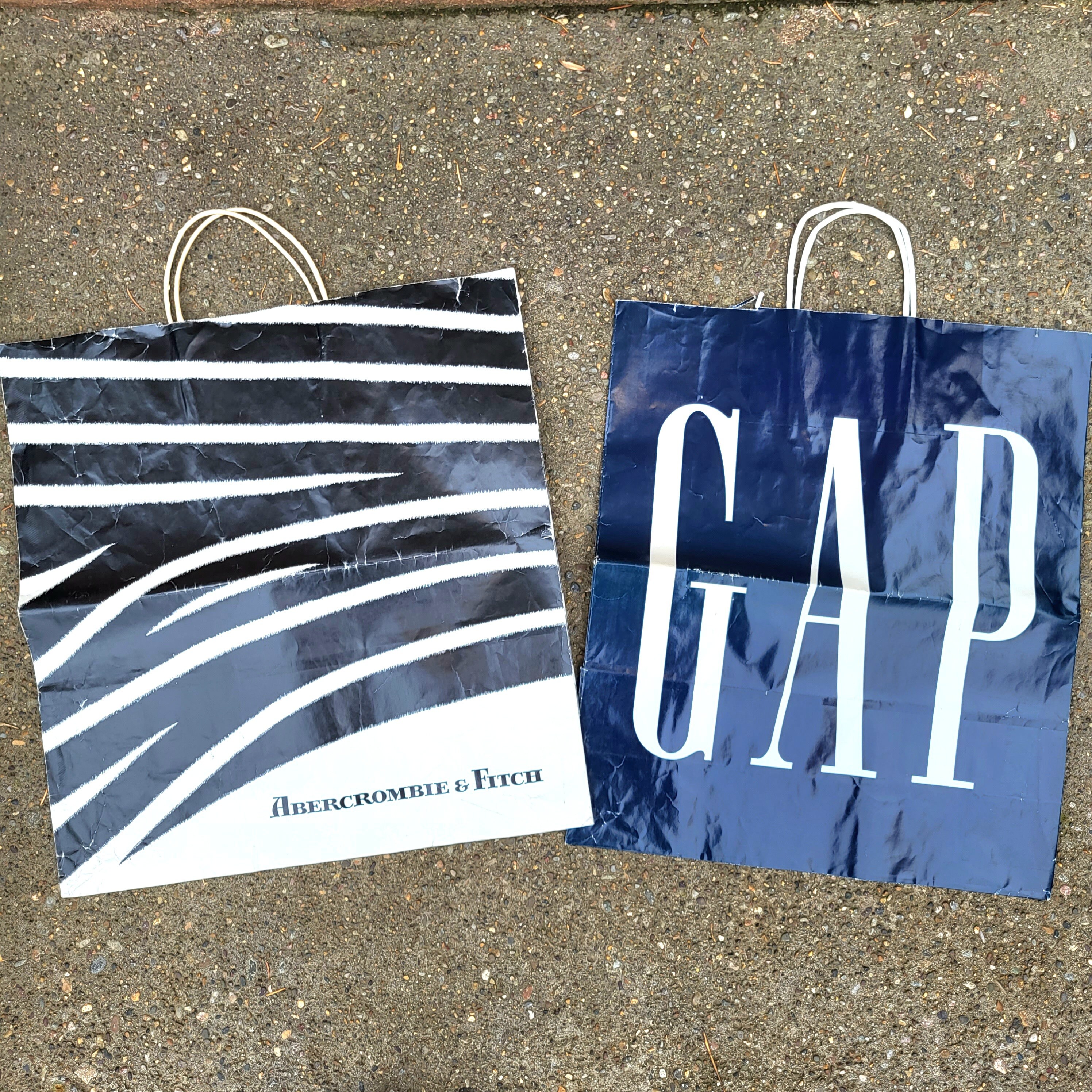 Abercrombie and fitch shopping bag hotsell