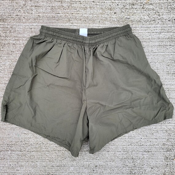 Army green swim trunks best sale