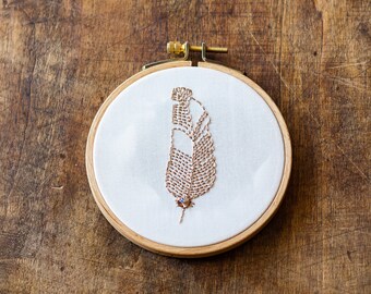 Embroidery - Feather