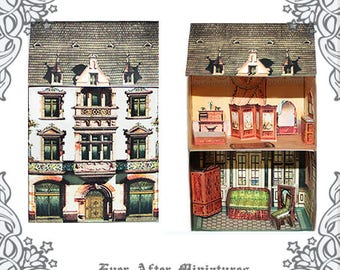 antique dollhouse miniatures
