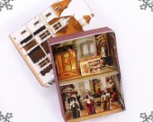 Matchbox Dollhouse Printable Miniature DIY Kit A – ALCHEMY Dollhouse Miniature Matchbox House Match Box Printable Matchbox DOWNLOAD