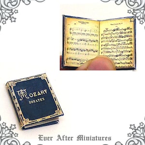 MOZART Notenblatt 1:12 Notenbuch – 1:12 Mozart Notenbuch – zu öffnendes Notenblatt zum ausdrucken und ausdrucken