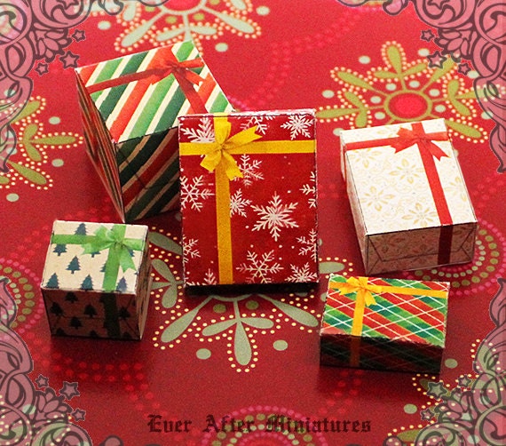 Miniature Christmas Presents 