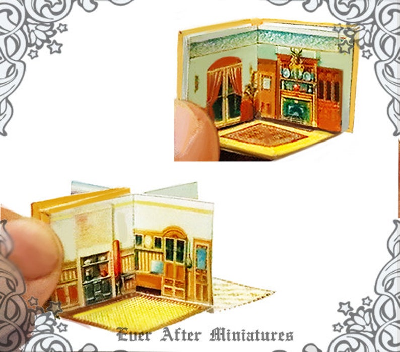 112 POP UP Doll House Book Diy Printable Dollhouse Etsy