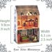 VICTORIAN Dollhouse Miniature Kit 2 Printable DIY Dollhouse Miniature ...
