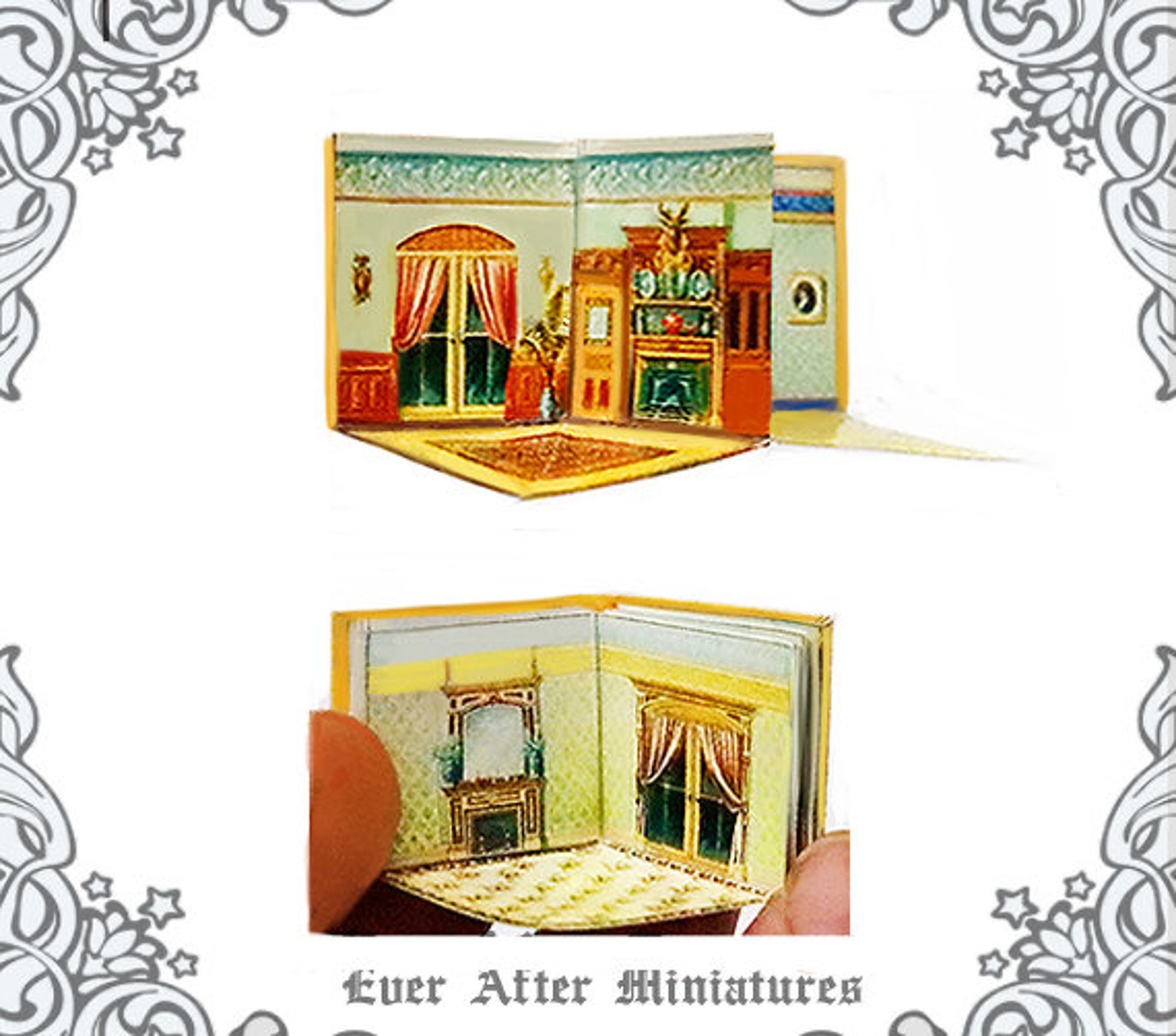112 POP UP Doll House Book Diy Printable Dollhouse Etsy