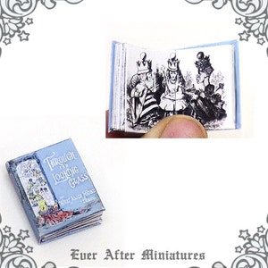 Alice Dollhouse Miniature Book – Printable 1:12 Alice Miniature Book DOWNLOAD