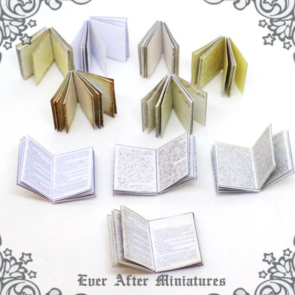 Miniature Book - Etsy
