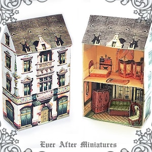 VICTORIAN Dollhouse Miniature Kit #2 – Printable DIY Dollhouse ...