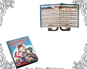 CHRISTMAS CAROLS Music Sheet Miniature Book 1:12 Christmas | Etsy
