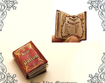 Libro di Pozione Libro in Miniatura per Casa delle Bambole - Scala 12 APRIBILE E LEGGIBILE Libro in Miniatura di Pozione Magica - Libro in Miniatura Stampabile DOWNLOAD